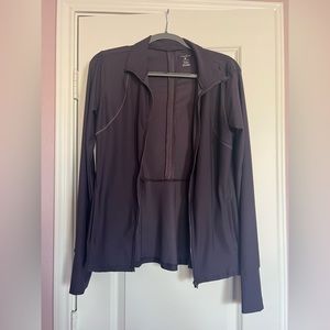 Purple athletic jacket